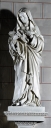 Statue sur culot : Sainte Anne (?)