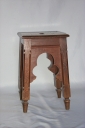 Ensemble de 5 tabourets d'église