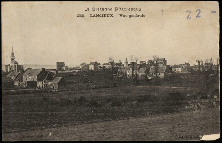 La ville de Lancieux