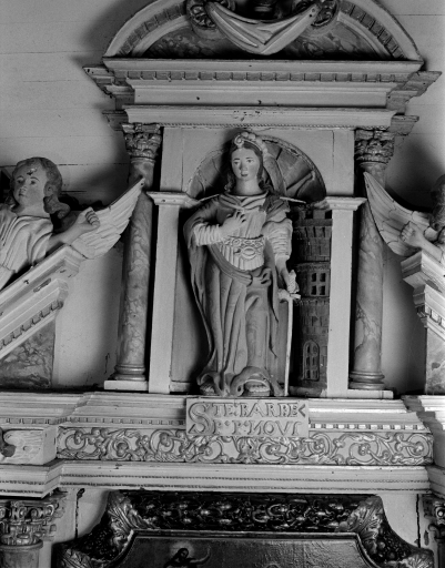 Statue : Sainte Barbe