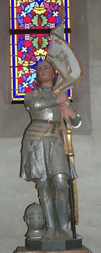 Statue : sainte Jeanne d'Arc