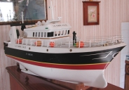 Maquette du bateau de pêche "La Marie-Julie"