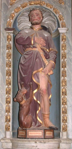 Statue : Saint Roch
