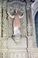 Statue (4, d'applique, petite nature) : saint Jean-Baptiste, saint Laurent, saint Louis, sainte Marie-Madeleine, chapelle Sainte-Marie-du-Menez-Hom (Plomodiern)