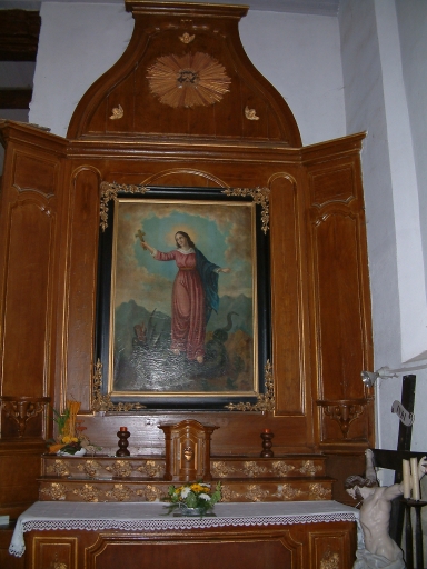 Autel dédié à saint Marguerite