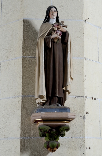 Statuette sur culot : Sainte Thérèse de l'enfant Jésus