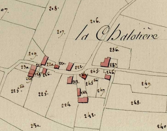 Ecart, la Chalotière (Bruz)