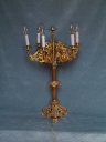 Ensemble 3 de 2 chandeliers d'autel