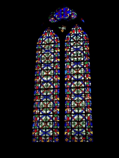 Verrière de la baie 3 (verrière décorative)