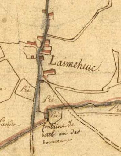 Ecart, l'Eméheuc ; Laimeheuc (Maxent)