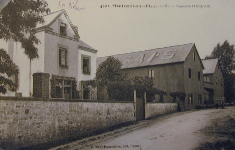 Maison du directeur de la tannerie Marçais-Durand, rue de Coubry (Montreuil-sur-Ille)