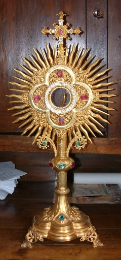 Ostensoir, chapelle Saint-Laurent, chapelle des Sept-Saints (Yffiniac)