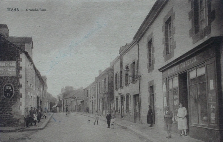 Rue Jean Boucher (Hédé fusionnée avec Bazouges-sous-Hédé pour former la commune de Hédé-Bazouges en 2009)