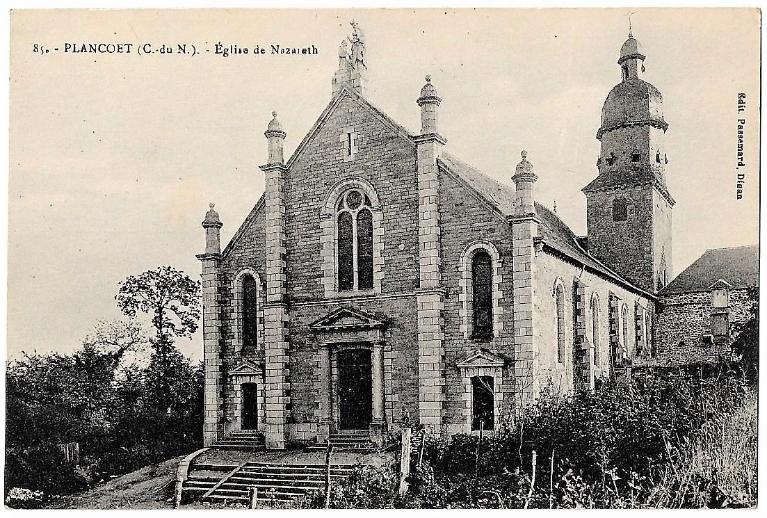 Église et couvent de Nazareth, rue de l'Abbaye (Plancoët)