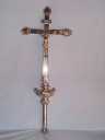 Croix de procession, hampe de procession 2 : Christ en croix