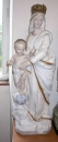 Statue avec couronne : Vierge à l'Enfant
