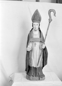 Statue : saint Vinoc, église dite Chapelle Saint-Nicolas, le Binio (Augan)
