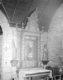 Autel, retable (2), dit de saint Joseph, église paroissiale Saint-Budoc ou Notre-Dame de la Clarté (Beuzec-Cap-Sizun)