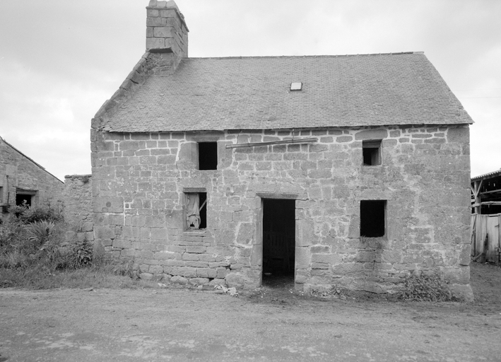 Les maisons sur la commune de Meslan