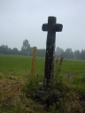 Croix de chemin, dite Croix de Fourfan, près de Bessu (Montreuil-le-Gast)