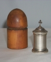 Ampoule à huile des malades et son coffret