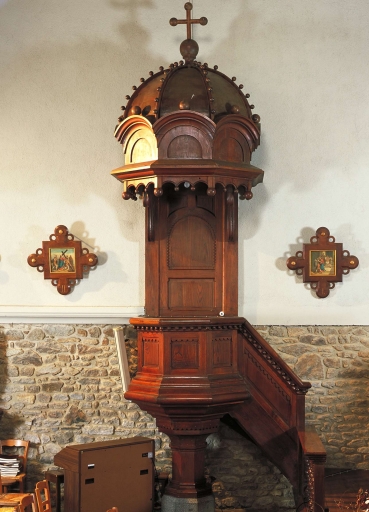 Chaire à prêcher (Tressé fusionnée en Mesnil-Roc'h en 2019)