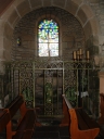 Clôture des fonts baptismaux
