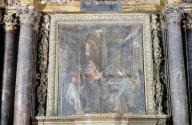 Tableau (tableau d'autel) : la Présentation au Temple, église paroissiale Saint-Abdon, Saint-Sennen (Messac fusionnée en Guipry-Messac en 2016)