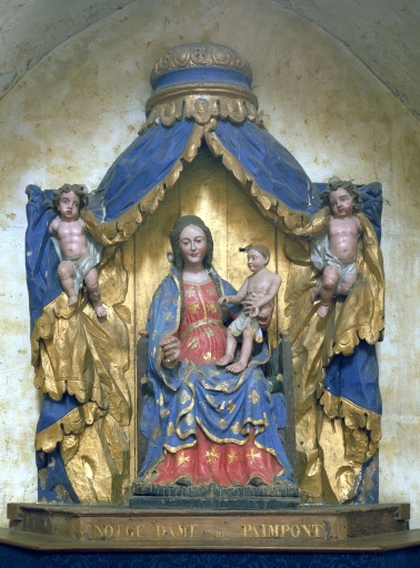 Statue : Vierge à l'Enfant dite Notre-Dame de Paimpont