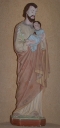 Statuette : Saint Joseph et l'Enfant, chapelle Saint-Roch (Torcé)