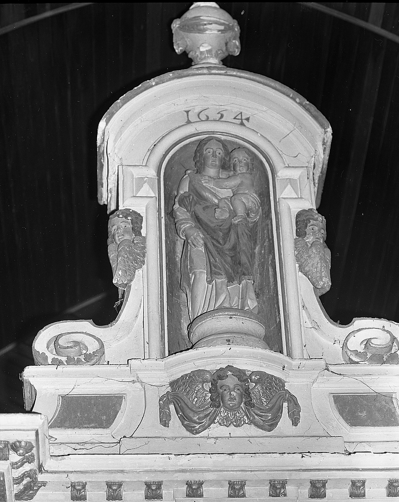 Statue : Vierge à l'Enfant, église paroissiale Notre-Dame (Malansac)