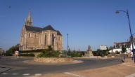 Le bourg de Plouguiel et sa périphérie