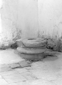Clôture de choeur (table de communion), chapelle Saint-Guénolé (Gourin)