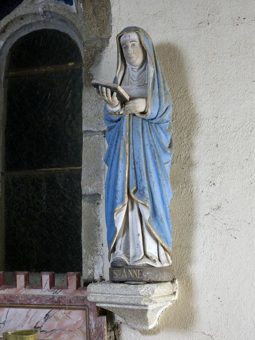 Statue : Sainte Anne, chapelle Notre-Dame de Toutes Aides, Bréhélan (Sérent)