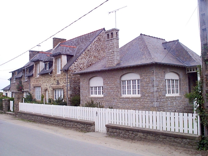 Maisons, rue du Port Hue (Saint-Briac-sur-Mer)