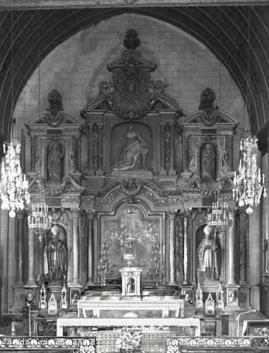 Retable et gradin d'autel