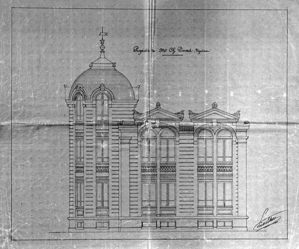 Ancien hôtel Picard, quai de Richemont (Rennes)
