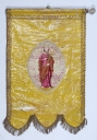 Bannière de procession : Immaculée Conception ; Saint Joseph