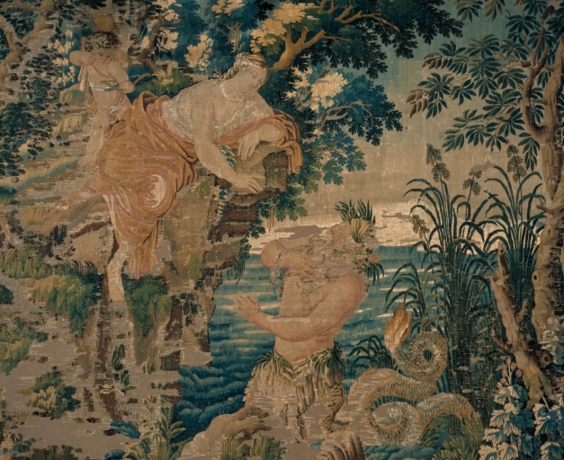 Ensemble de deux tapisseries