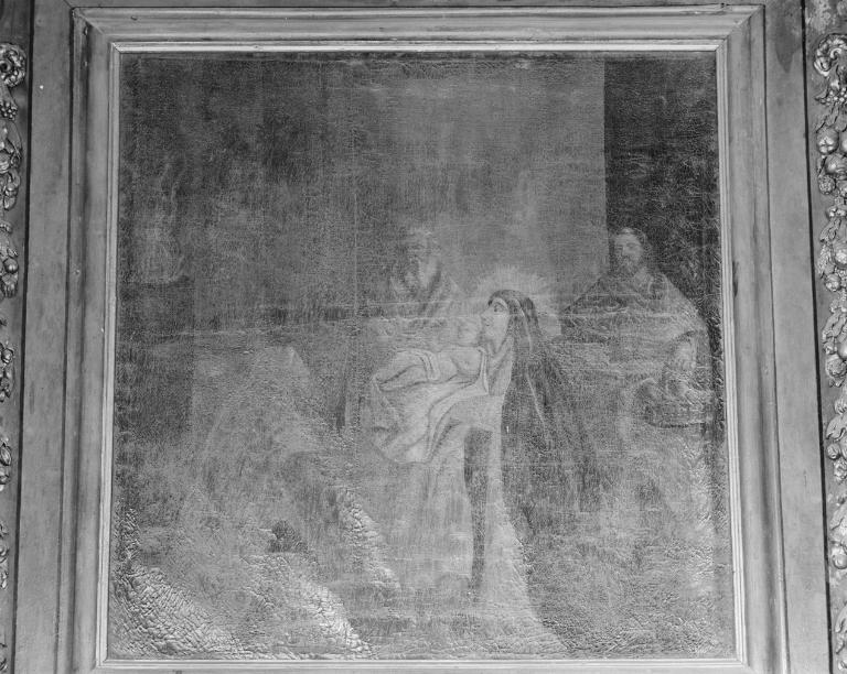Tableau : Présentation au Temple, église paroissiale sainte-Brigitte, sainte-Anne (Noyalo fusionnée en Theix-Noyalo en 2016)