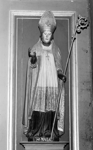 Statue (petite nature) : saint Malo