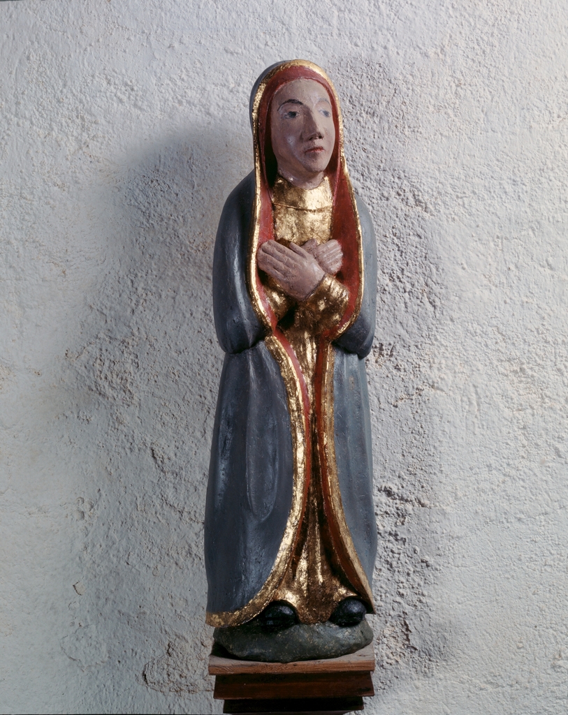 Statue (statuette) : sainte Femme, chapelle Saint-Michel (Guidel)