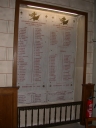 Tableau commémoratif des morts de la guerre 1914-1918 et clôture