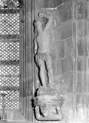 Statue (petite nature) : saint Sébastien (1), chapelle Saint Sébastien (Le Faouët)