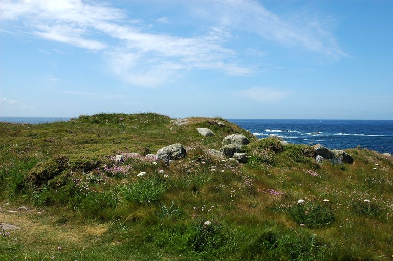 Batterie de côte (n° 2), Beg Séac'h, Nord-ouest (Île-de-Batz)