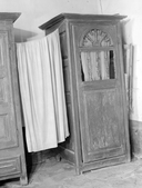 Confessionnal, chapelle Notre-Dame-des-Fleurs (Grand-Champ)