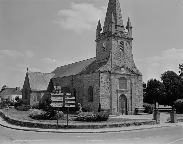 Eglise paroissiale Saint-Gervais, Saint-Protais, place de l'Eglise (Saint-Avé)