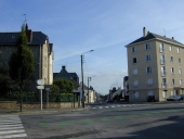 Ancien chemin vicinal n°16, de Saint-Hélier à la Thébaudais, actuellement rue Adolphe-Leray (Rennes)