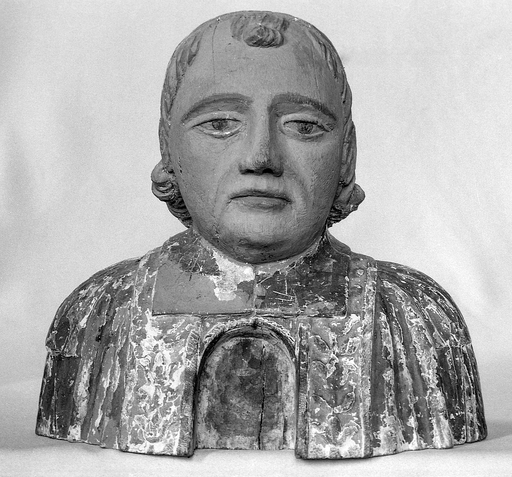 Buste-reliquaire (1), église Notre-Dame de la Tronchaye (Rochefort-en-Terre)