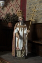 Statue sur socle : Saint Cornély